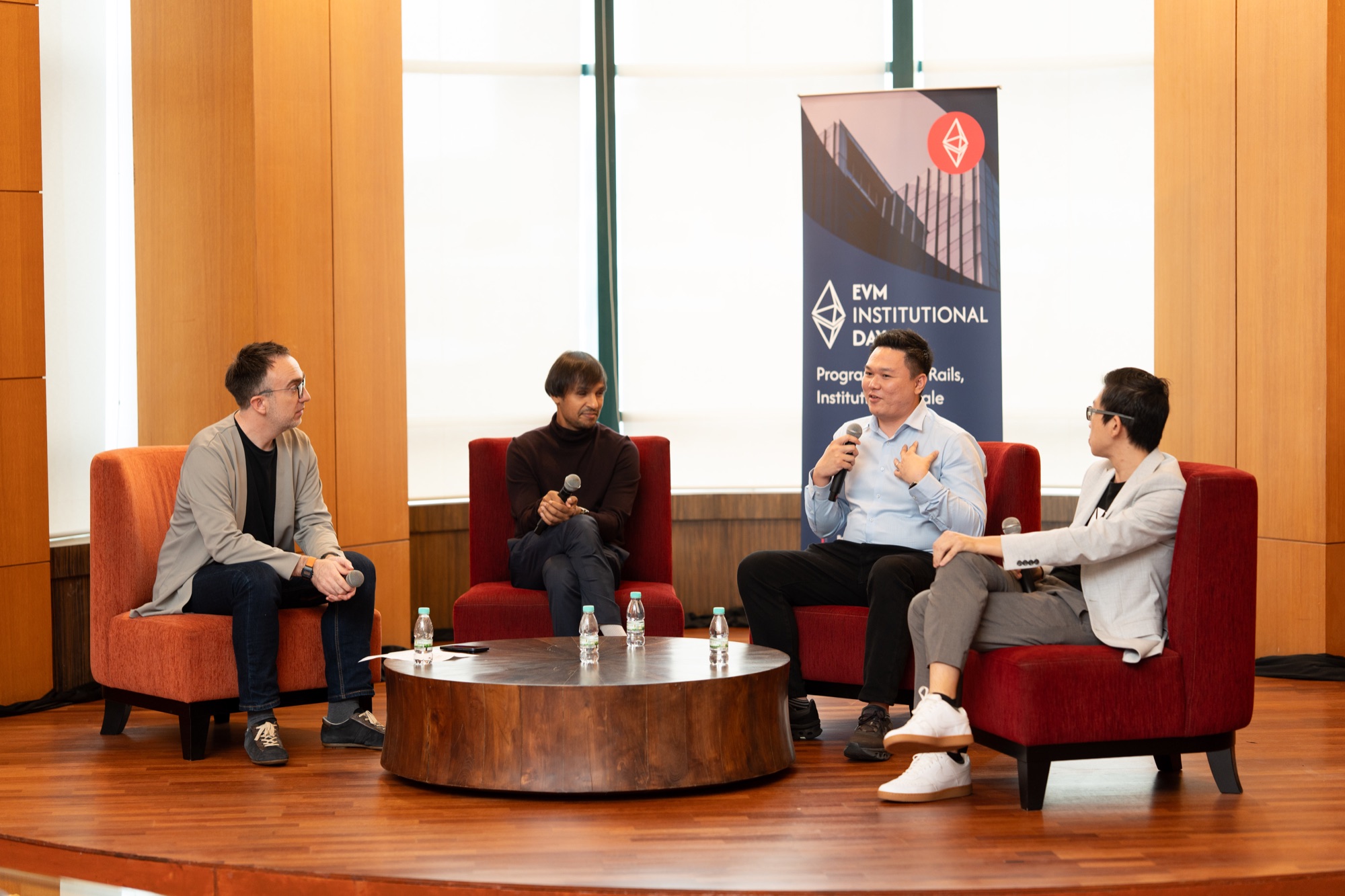 Panel discussion at EVM Institutional Day: Institutional Blockchain & Digital Asset Adoption in Practice